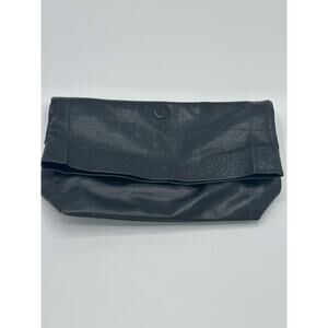 Marie Turnor lunch bag purse bag in black leather size